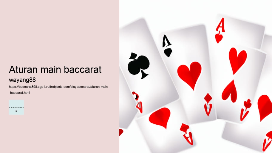 aturan main baccarat