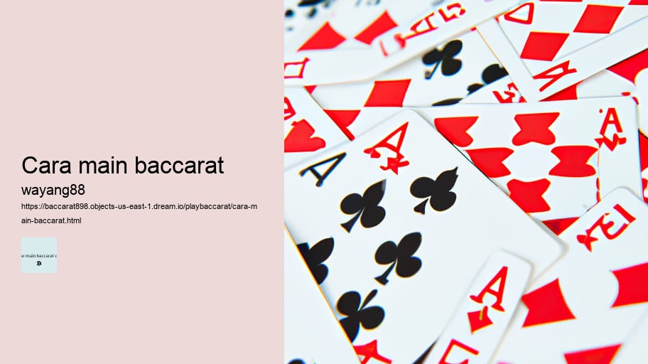 tutorial menang baccarat 100